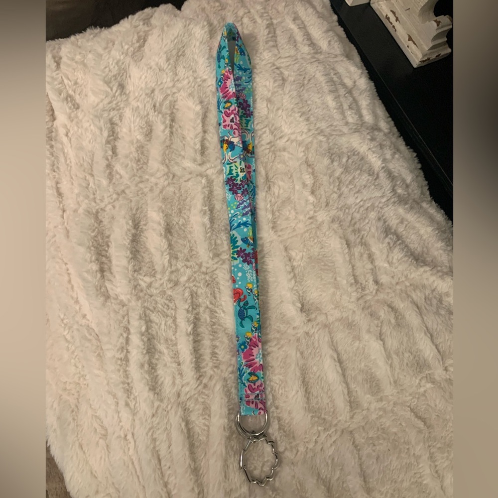 Vera Bradley Little Mermaid Lanyard